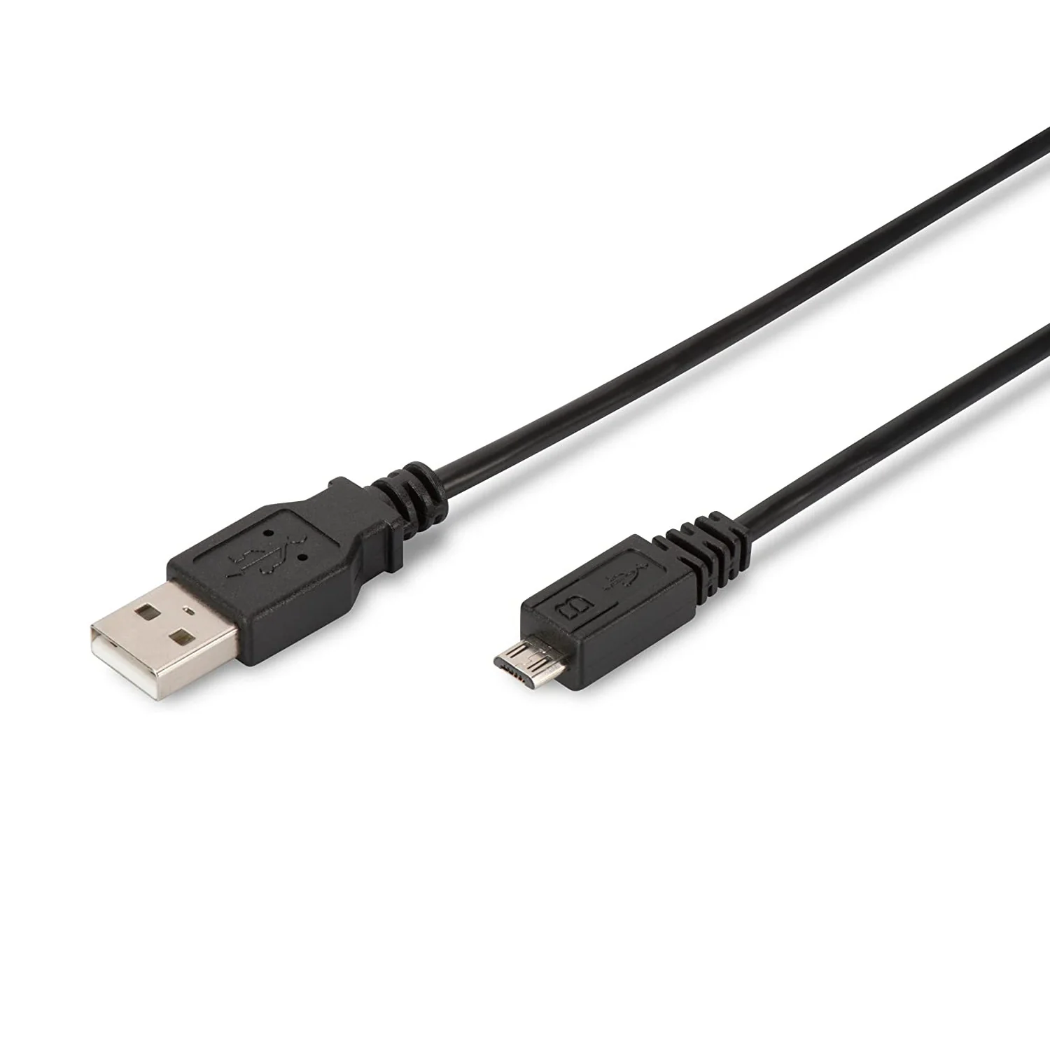 Cabo USB-A para Micro-USB A 1,8m USB 2.0 480Mbps Ewent EC1020 Preto - Imagem 2