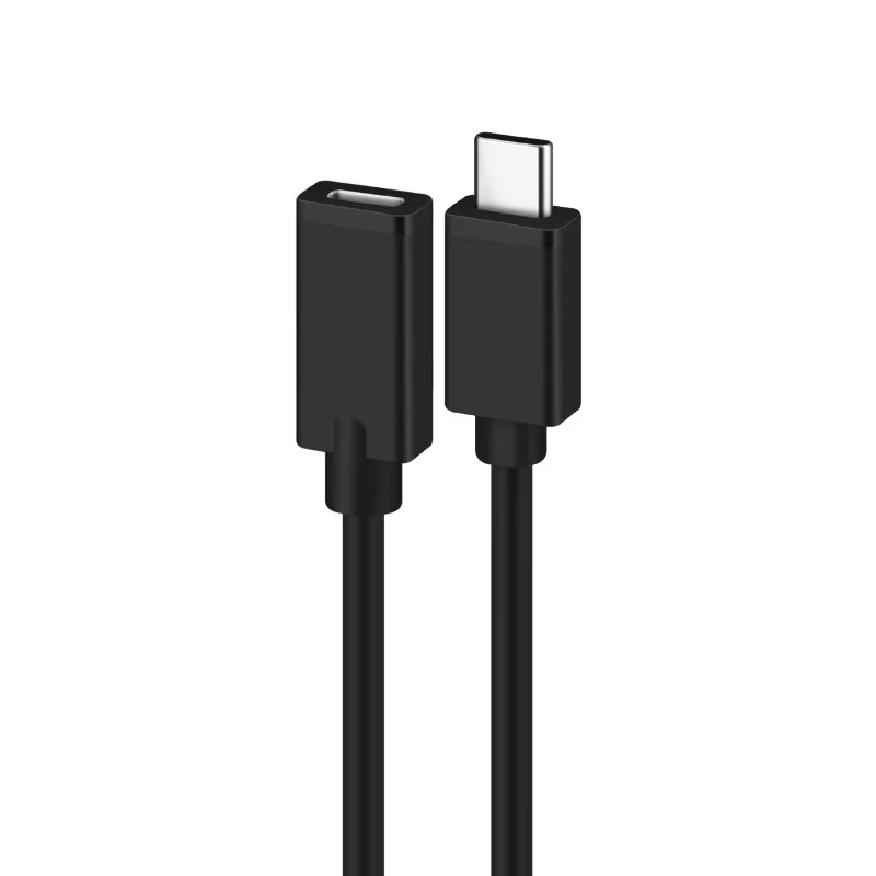 Cabo extensão USB-C para USB-C 1,8m USB 2.0 PD 60W Ewent EC1037 Preto