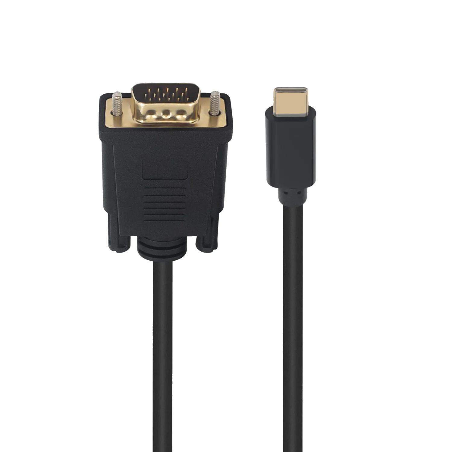 Cabo Adaptador Ewent EC1052 USB-C para VGA Full HD 1080p 60Hz 1,8 m - Imagem 2