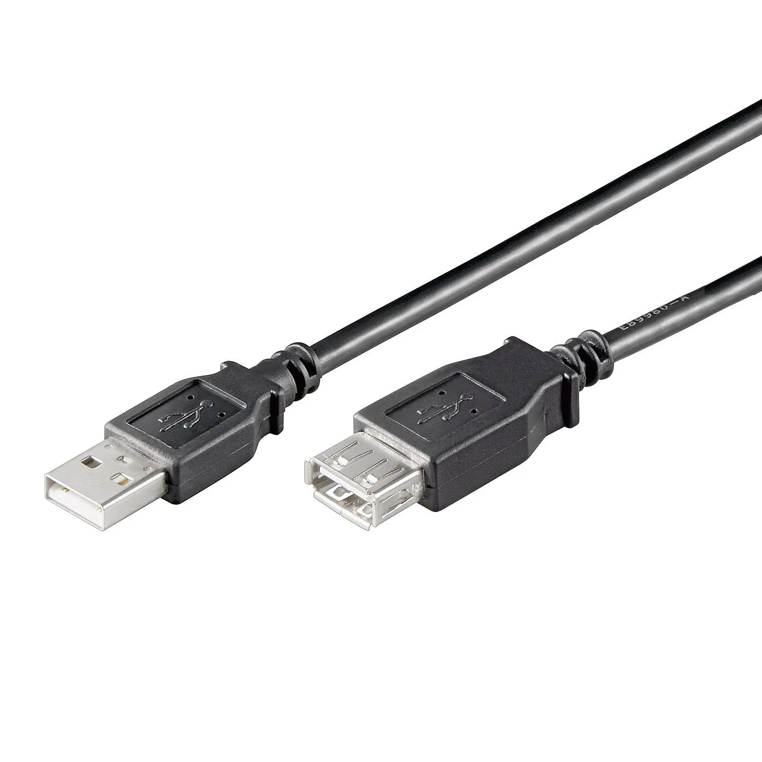 Cabo extensão USB-A Ewent EC1065 USB 2.0 macho-fêmea 480Mbps 1m - Imagem 2