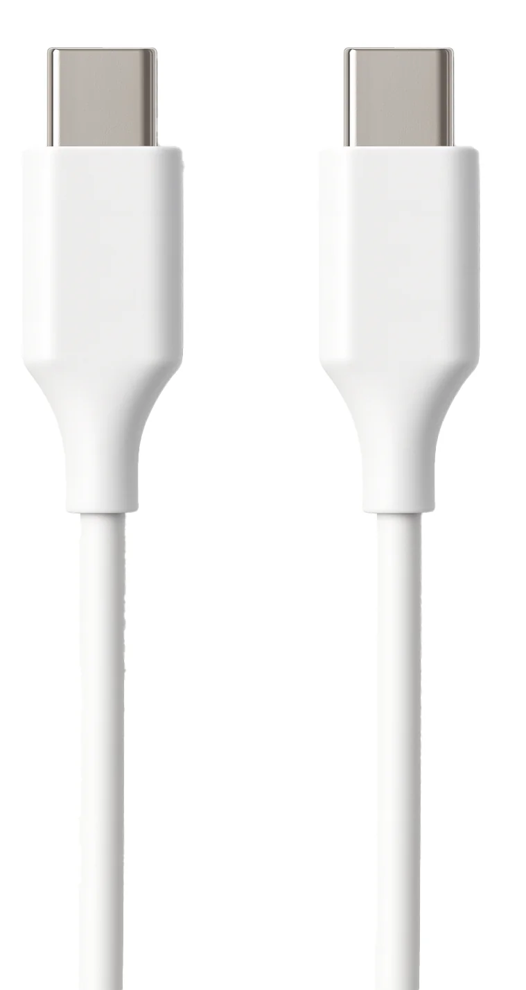 Cabo USB-C 2.0 Ewent EC1082 PD 60W 480Mbps PVC Branco 0,5m
