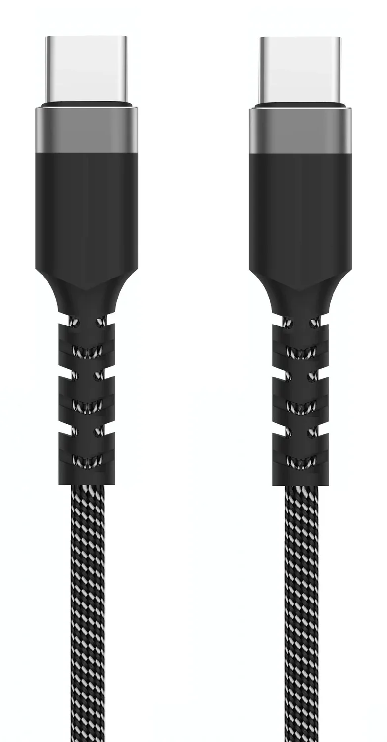 Cabo USB-C 3.2 Gen2x2 Ewent EC1098 PD 100W 20Gbps 4K/120Hz Tecido 2m