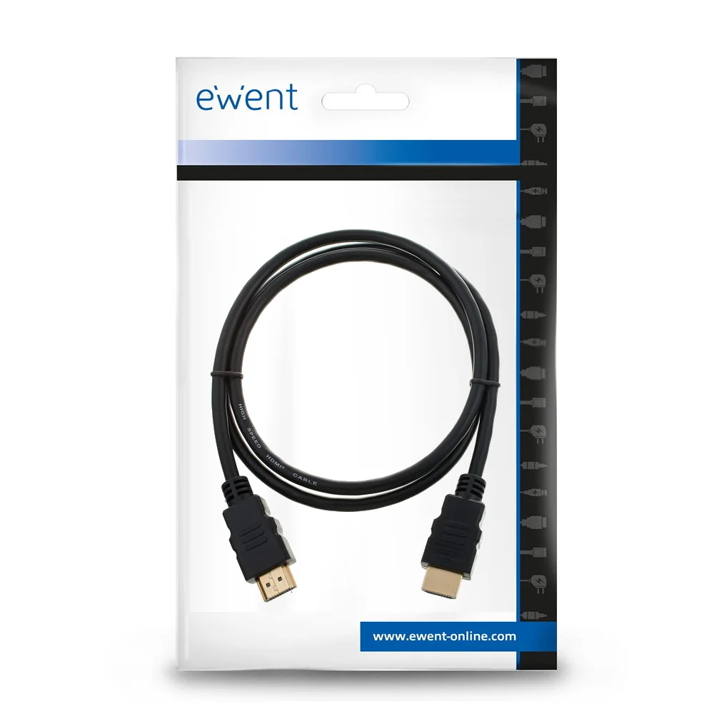 Cabo HDMI 2.1 Ultra High Speed 8K 1m Ewent EC1320 com Ethernet HDR - Imagem 4