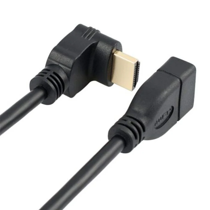 Adaptador HDMI 2.0 Flexível 270° 0,15m Ewent EC1339 4K 60Hz Angular - Imagem 1