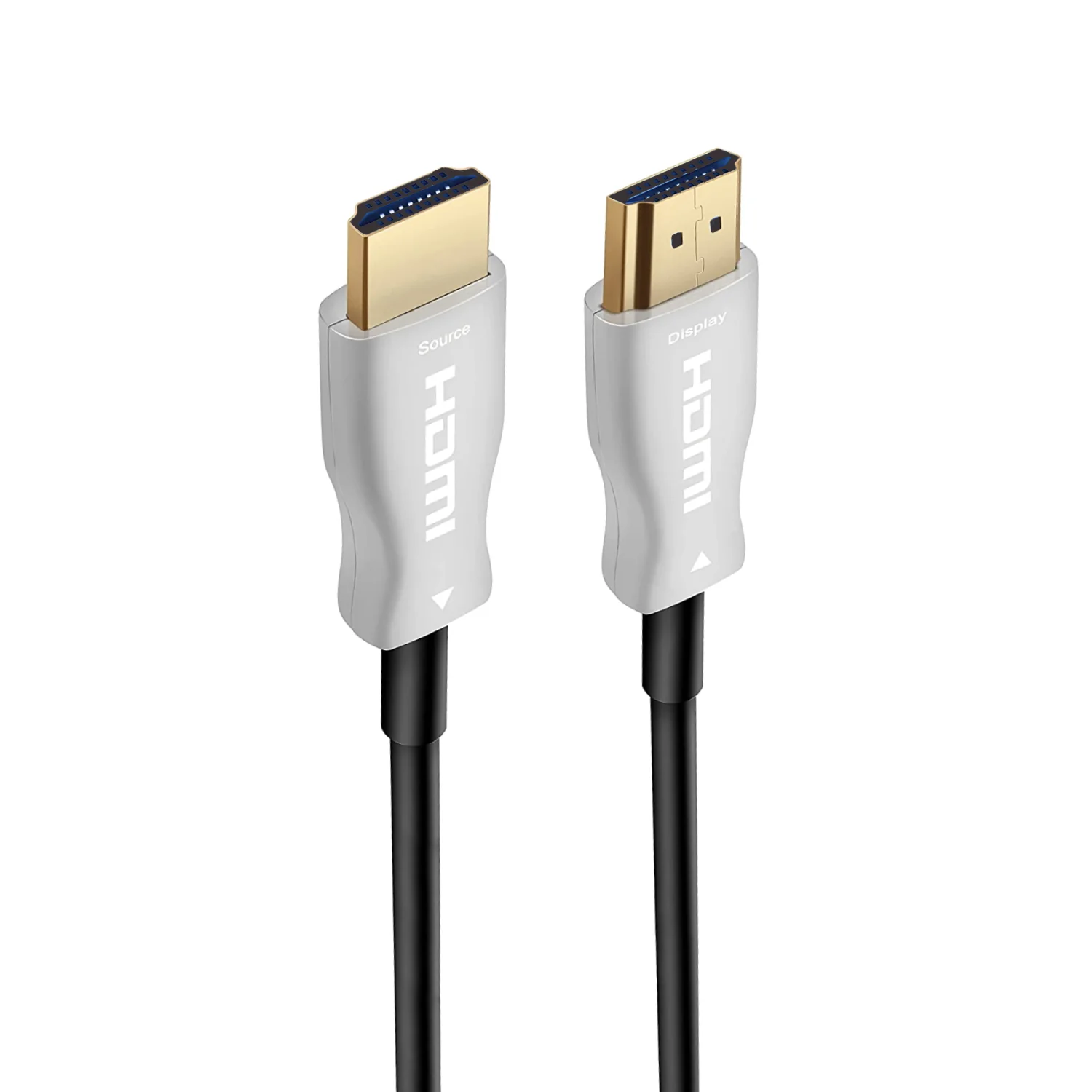 Cabo Ótico Híbrido HDMI 2.0b AOC Ewent EC1353 10m UHD 4K HDR ARC Preto - Imagem 2