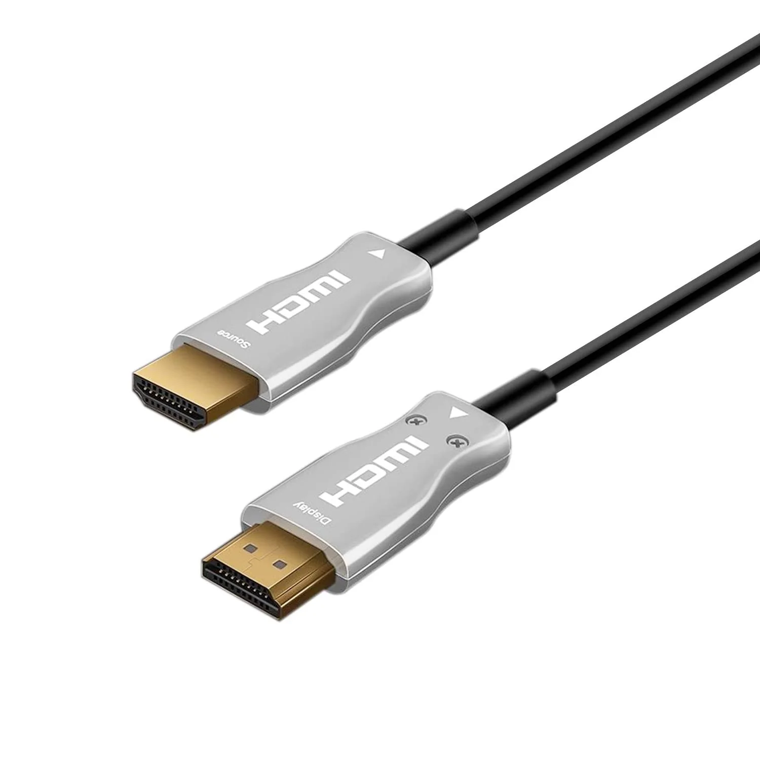 Cabo Ótico Híbrido HDMI 2.0b AOC Ewent EC1355 20m UHD 4K HDR ARC Preto