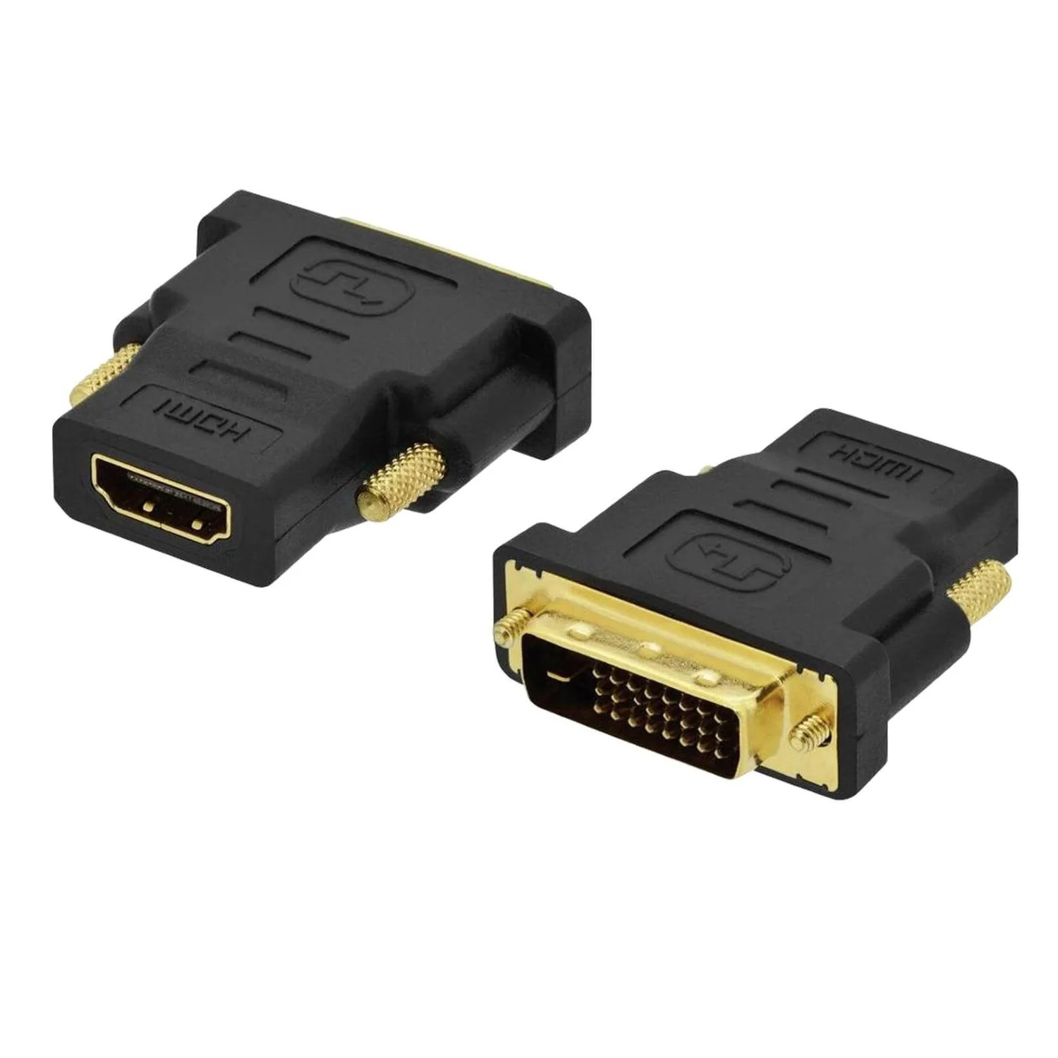 Adaptador HDMI Fêmea para DVI-D 24+1 Macho Ewent EC1371 Preto