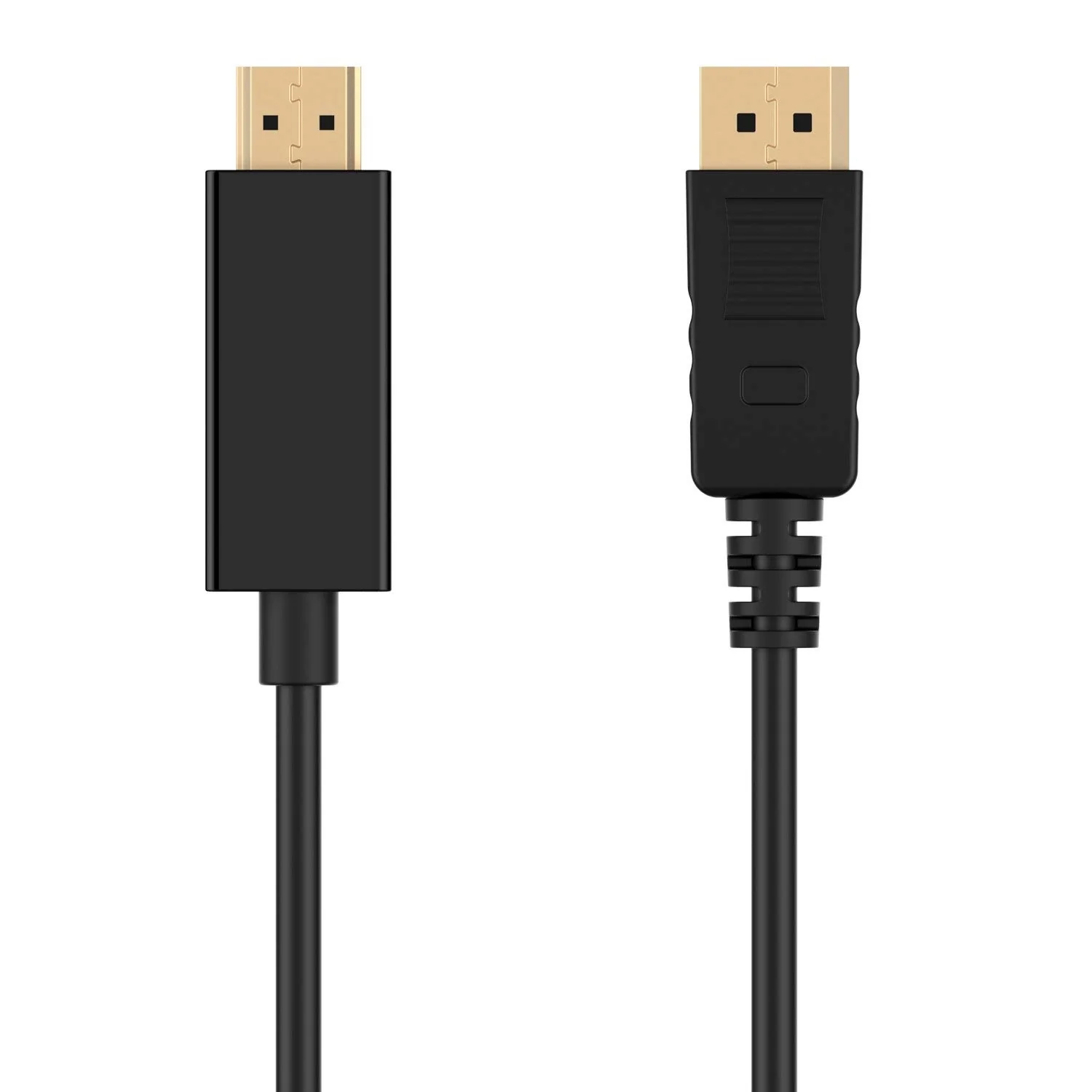 Cabo adaptador DisplayPort para HDMI 4K Ewent EC1431 1.8m gold-plated preto - Imagem 2