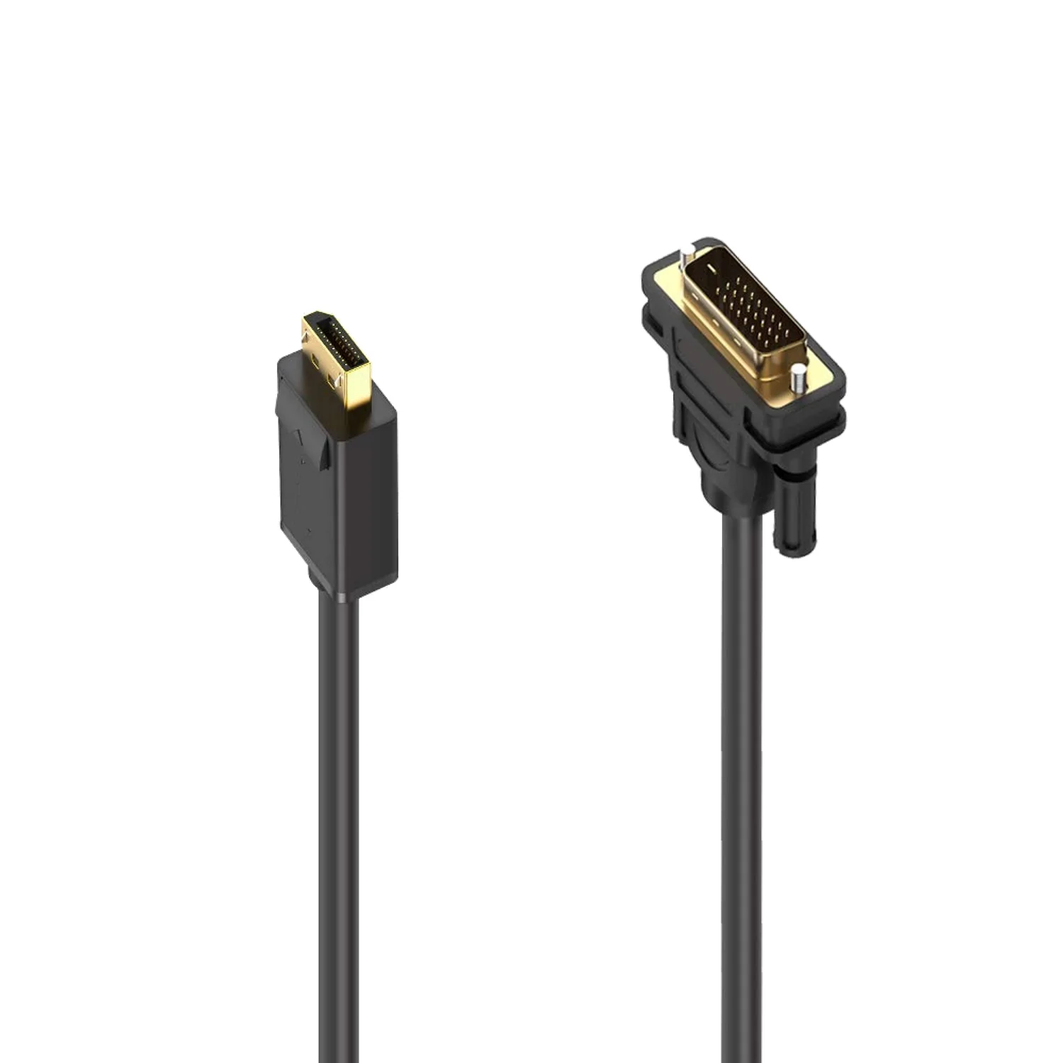 Cabo adaptador DisplayPort para DVI-D Ewent EC1441 1.8m gold-plated preto - Imagem 2