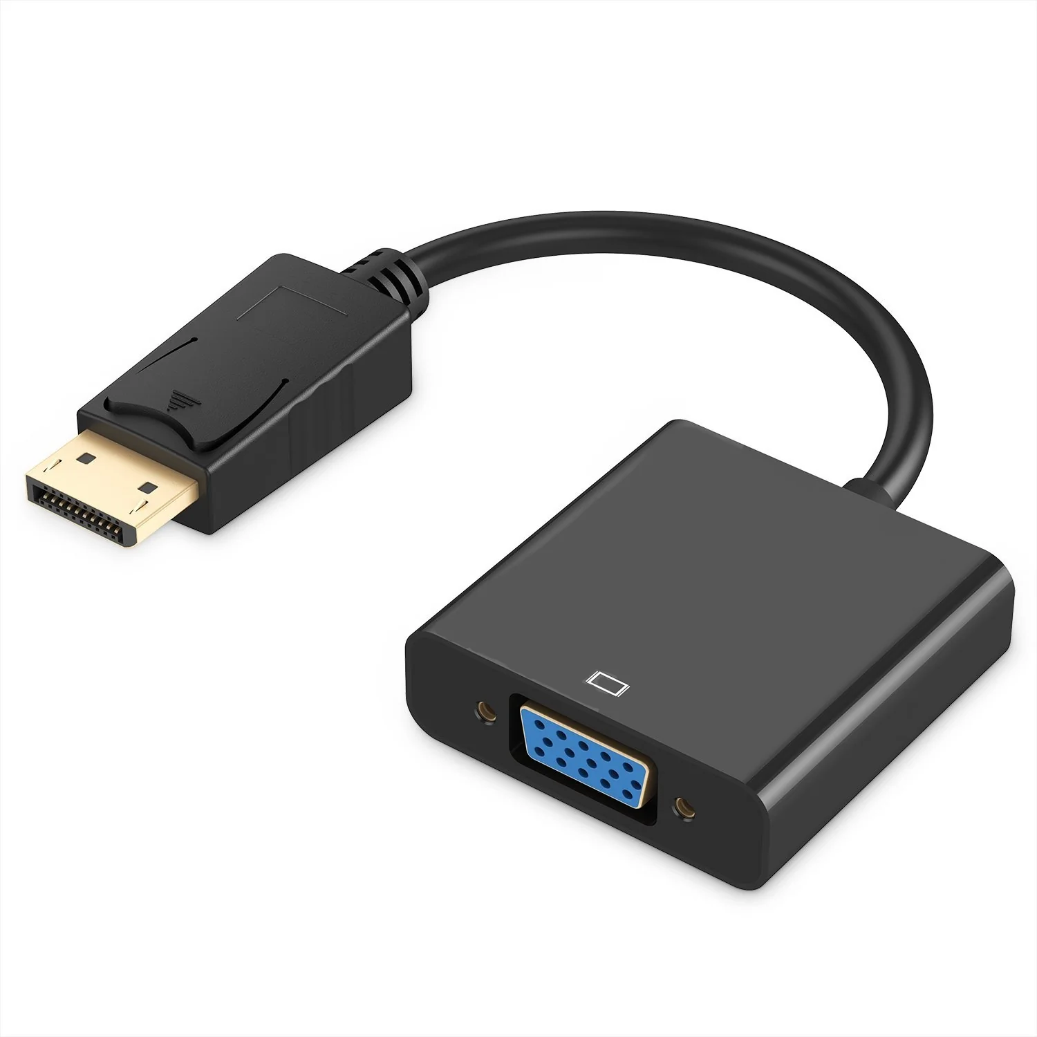 Cabo Adaptador DisplayPort para VGA Macho-Fêmea Ewent EC1454 0.15m Full HD Contactos Dourados