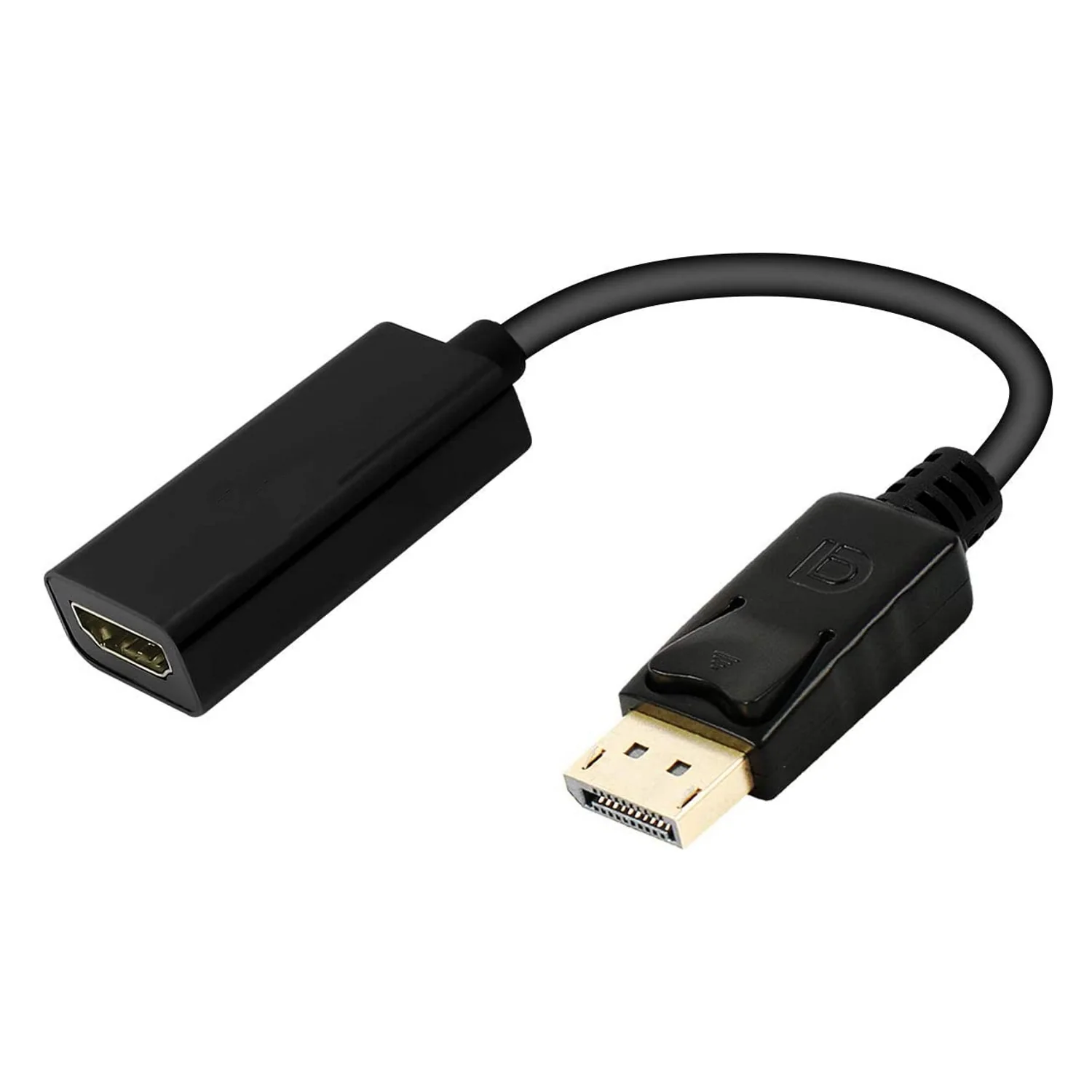 Adaptador DisplayPort para HDMI 4K Ewent EC1456 0.15m DP 1.2 preto