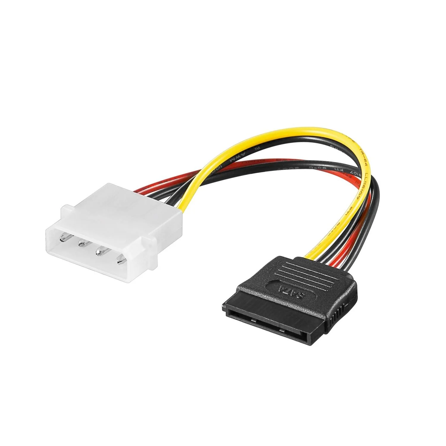 Cabo adaptador de alimentação Ewent EC1501 Molex macho para SATA 0,13 m - Imagem 1