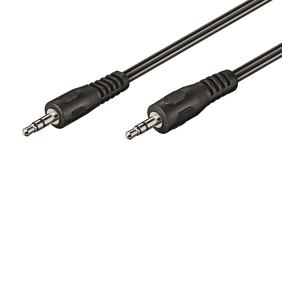 Cabo de Áudio Jack 3.5mm Stereo Macho para Macho 5m Ewent - Imagem 1