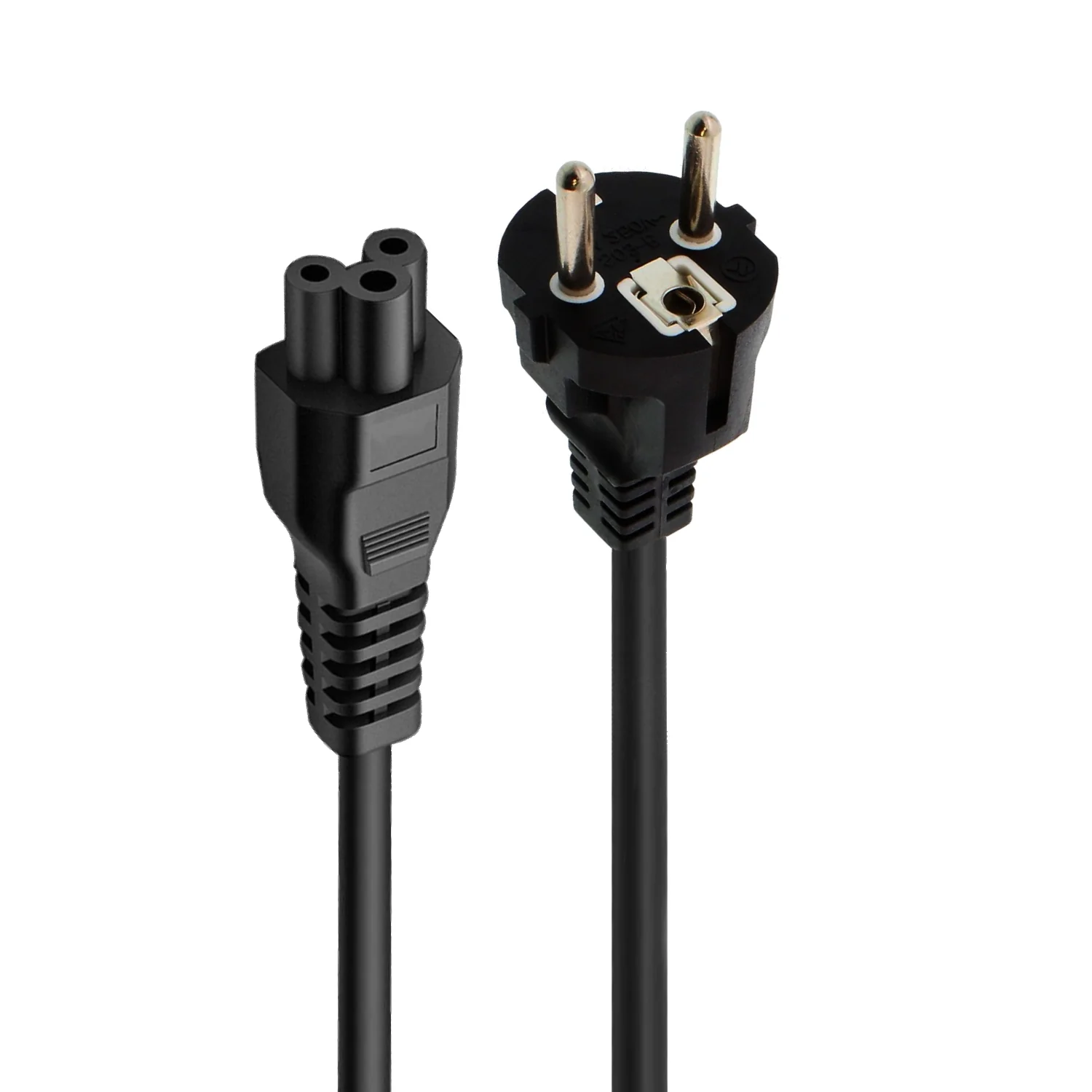 Cabo de alimentação Schuko para IEC C5 Ewent EC1907 1,8m preto