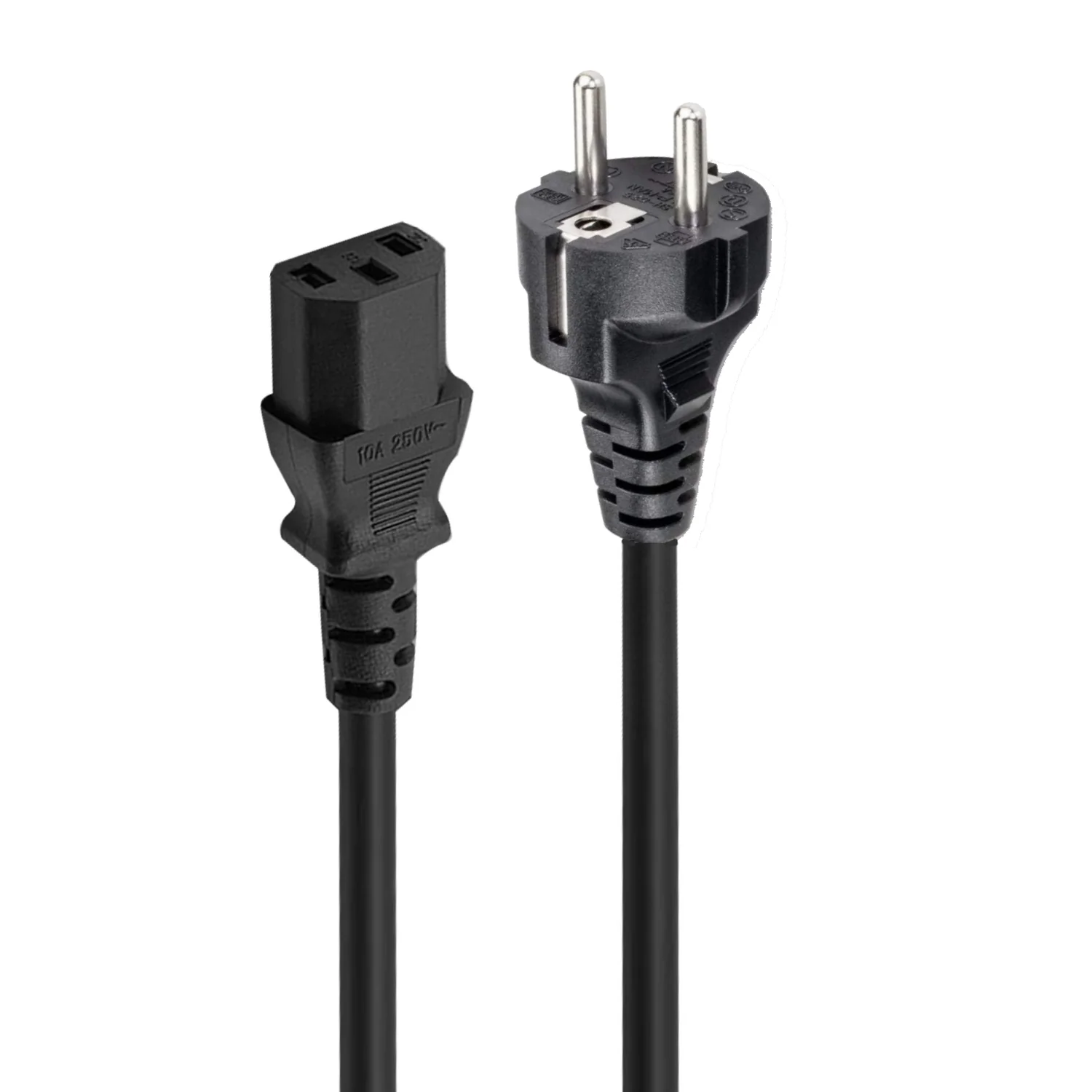 Cabo de alimentação Schuko para IEC C13 Ewent EC1912 1,8m preto