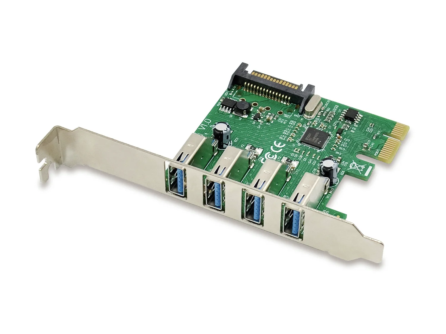 Placa PCIe Conceptronic 4 Portas USB 3.0 (USB 3.2 Gen 1) Tipo A Chipset VL805 - Imagem 3