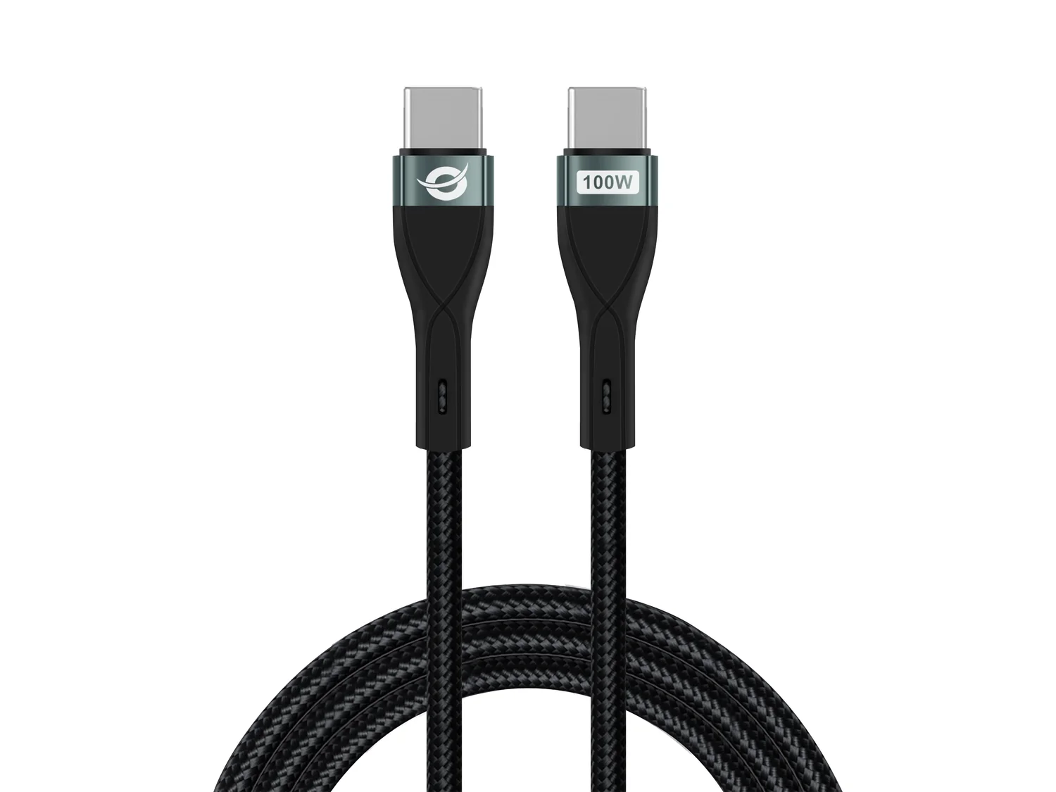 Cabo USB-C para USB-C Conceptronic ETTA01B12 PD 3.0 100W 1,2m E-Mark Preto - Imagem 2