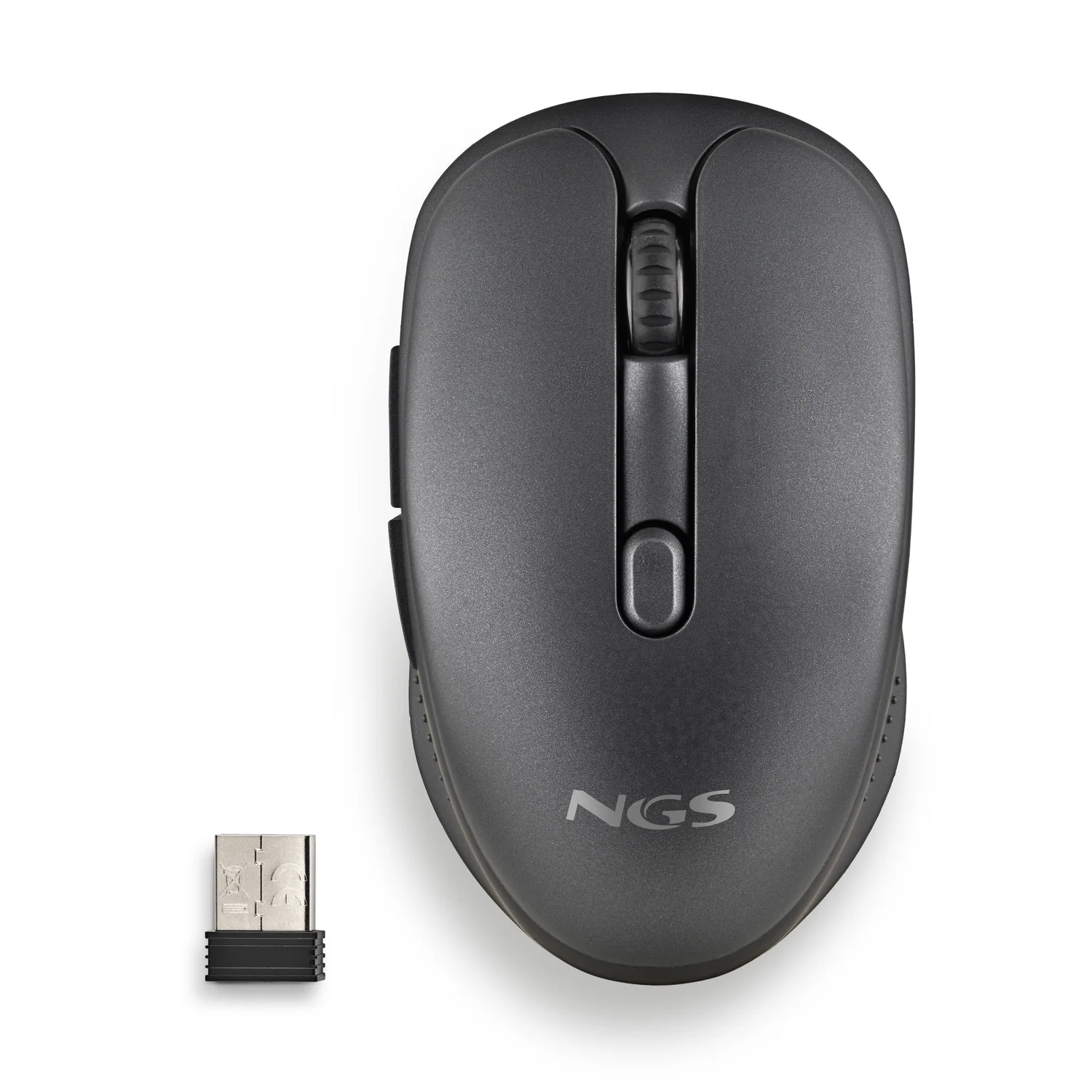Rato sem fios NGS EVO RUST recarregável silencioso 1600 DPI Preto
