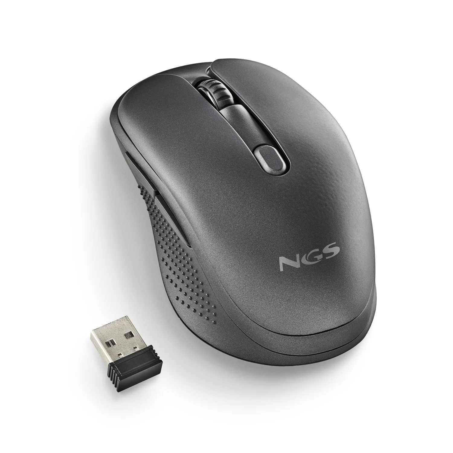 Rato sem fios NGS EVO RUST recarregável silencioso 1600 DPI Preto - Imagem 5