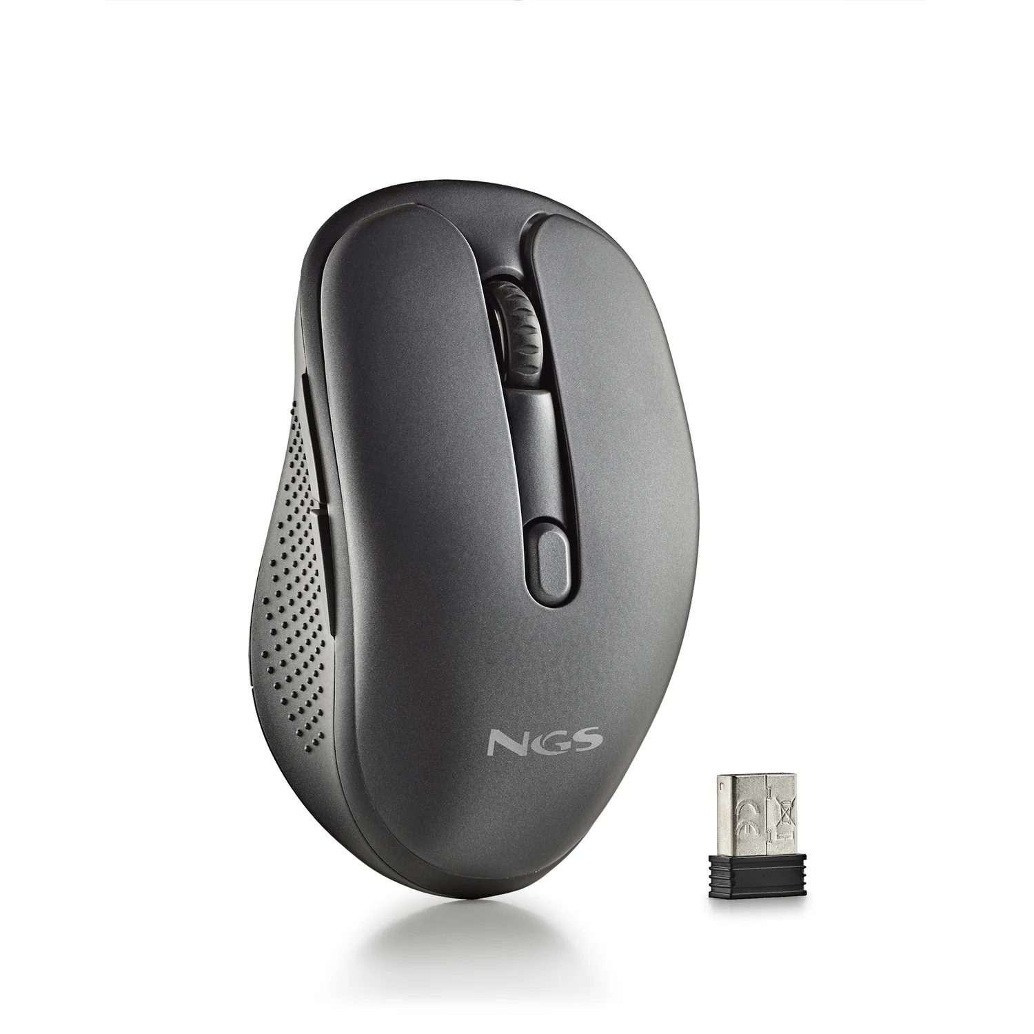 Rato sem fios NGS EVO RUST recarregável silencioso 1600 DPI Preto - Imagem 4