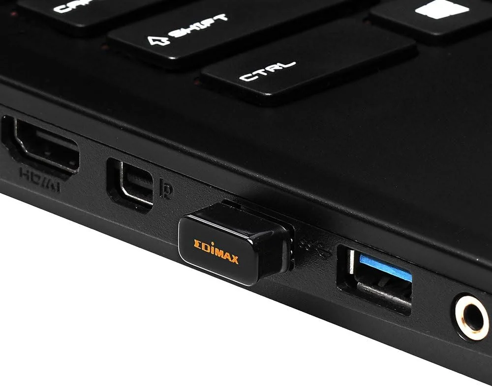 Adaptador Wi-Fi + Bluetooth USB Edimax EW-7611ULB N150 2 em 1 Nano USB 2.0 Bluetooth 4.0 Preto - Imagem 5