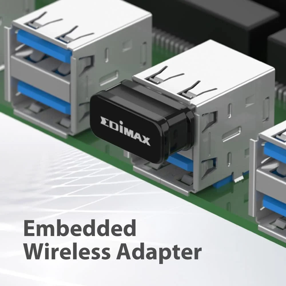 Adaptador USB Wi-Fi Edimax EW-7811ULC Nano AC600 Dual-Band - Imagem 4