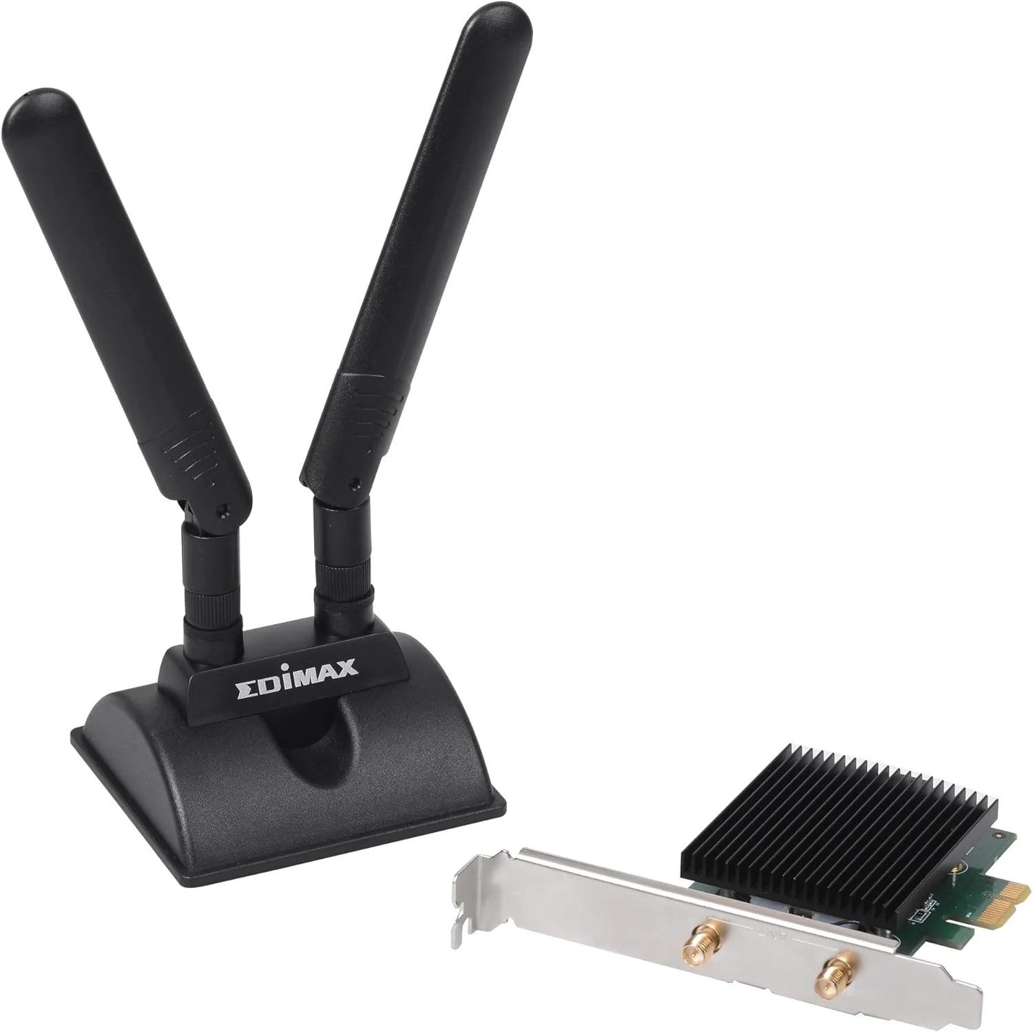 Placa de rede Edimax EW-7833AXP PCI Express Wi-Fi 6 AX3000 dual band Bluetooth 5.0