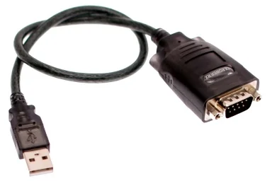 Cabo Adaptador USB para Série Ewent EW1116 RS-232 DB9 1,5m Preto