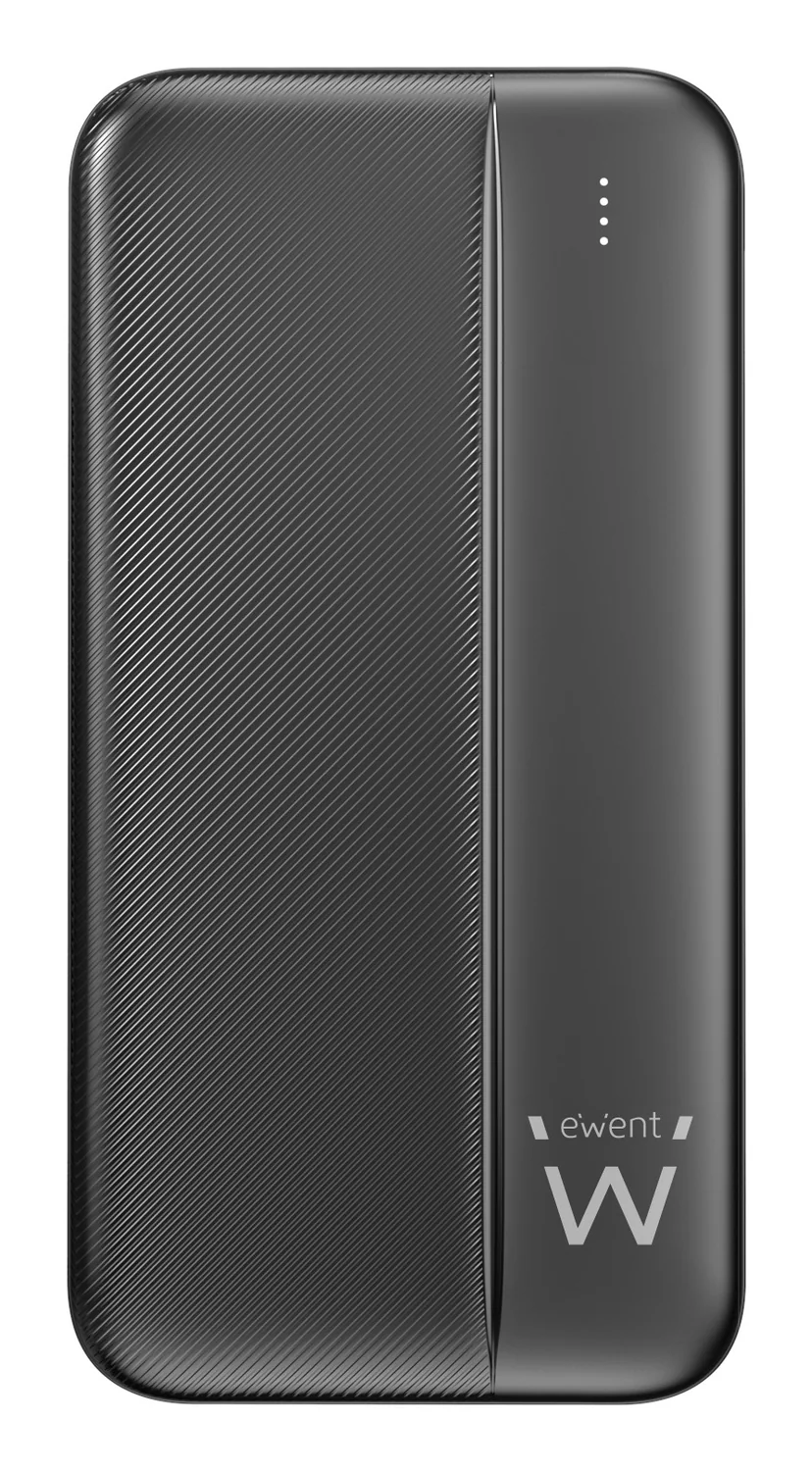 Power Bank Ewent EW1161 Slim 10000mAh com Power Delivery 22.5W e 3 Saídas USB - Imagem 2
