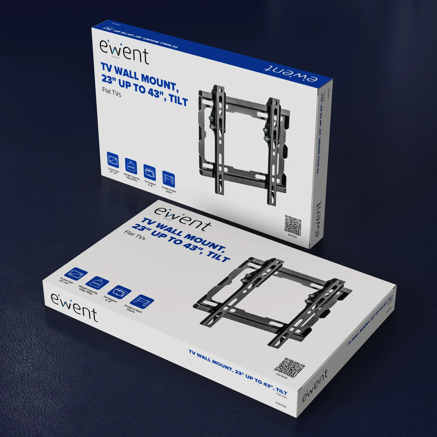 Suporte de Parede para TV Ewent EW1506 23-42" Inclinável VESA 200x200 até 35 kg - Imagem 4