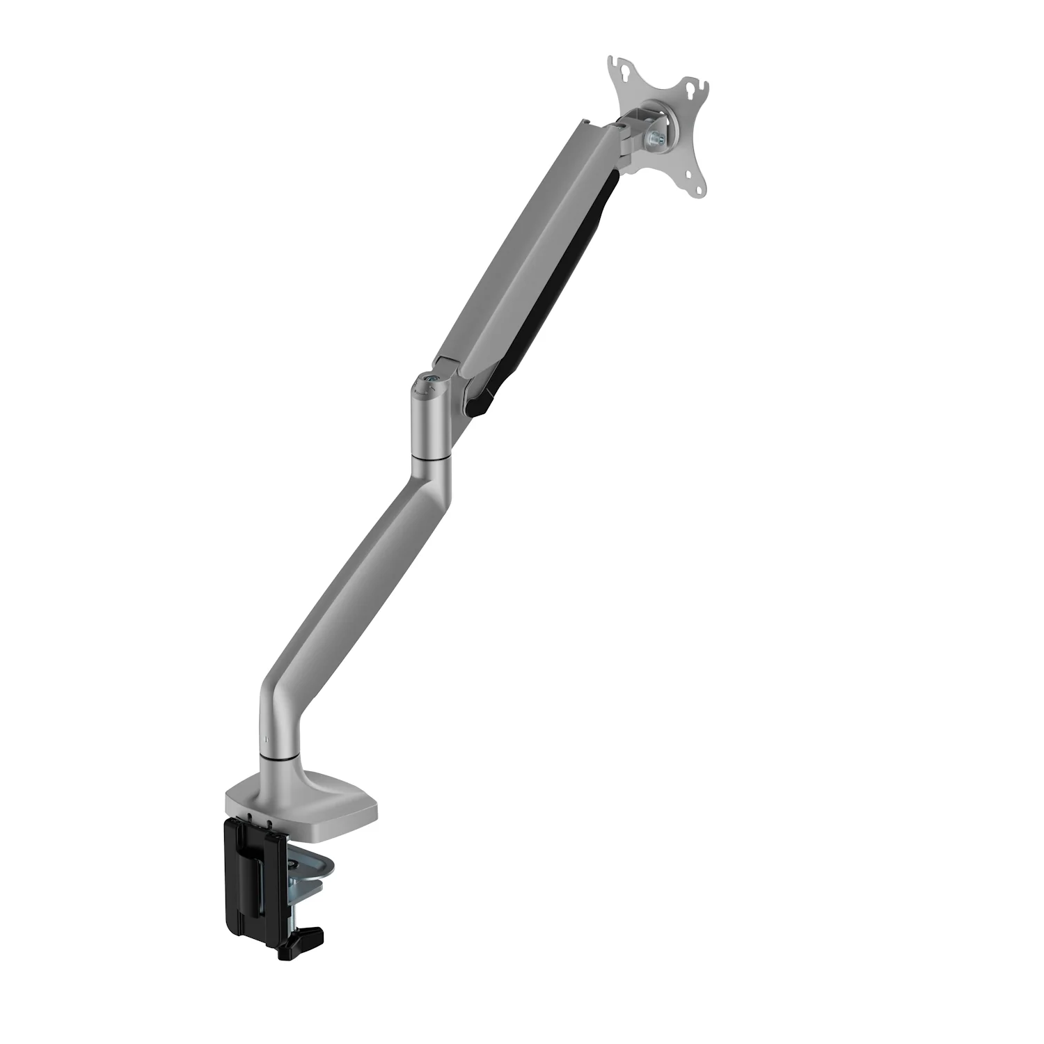 Suporte de Mesa para Monitor Ewent EW1527, até 49" Ultrawide 20kg, VESA 75x75/100x100, Prateado - Imagem 3
