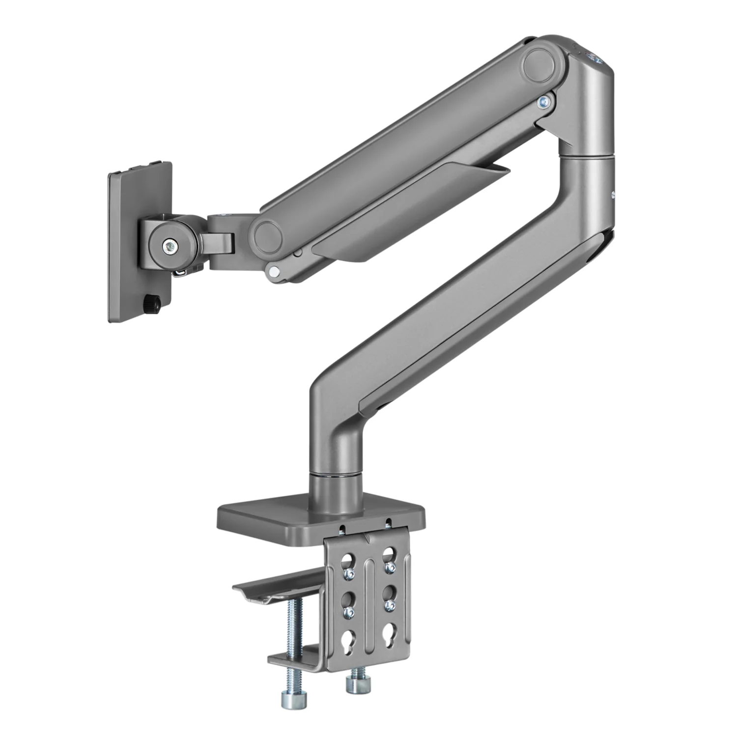 Suporte de Secretária para Monitor Ewent EW1529 até 49" Ultrawide VESA 100x100 Prateado - Imagem 2