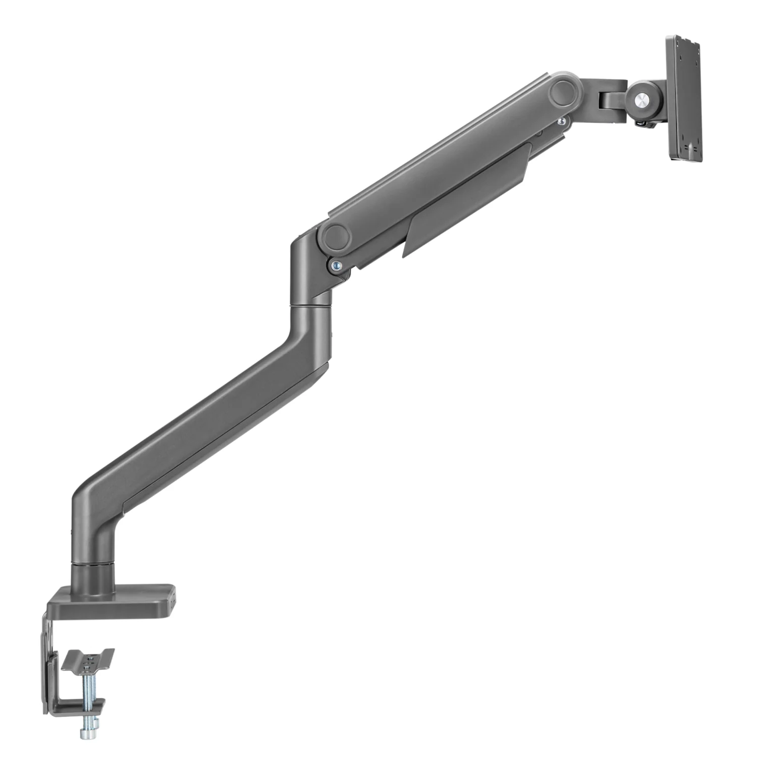 Suporte de Secretária para Monitor Ewent EW1529 até 49" Ultrawide VESA 100x100 Prateado - Imagem 3