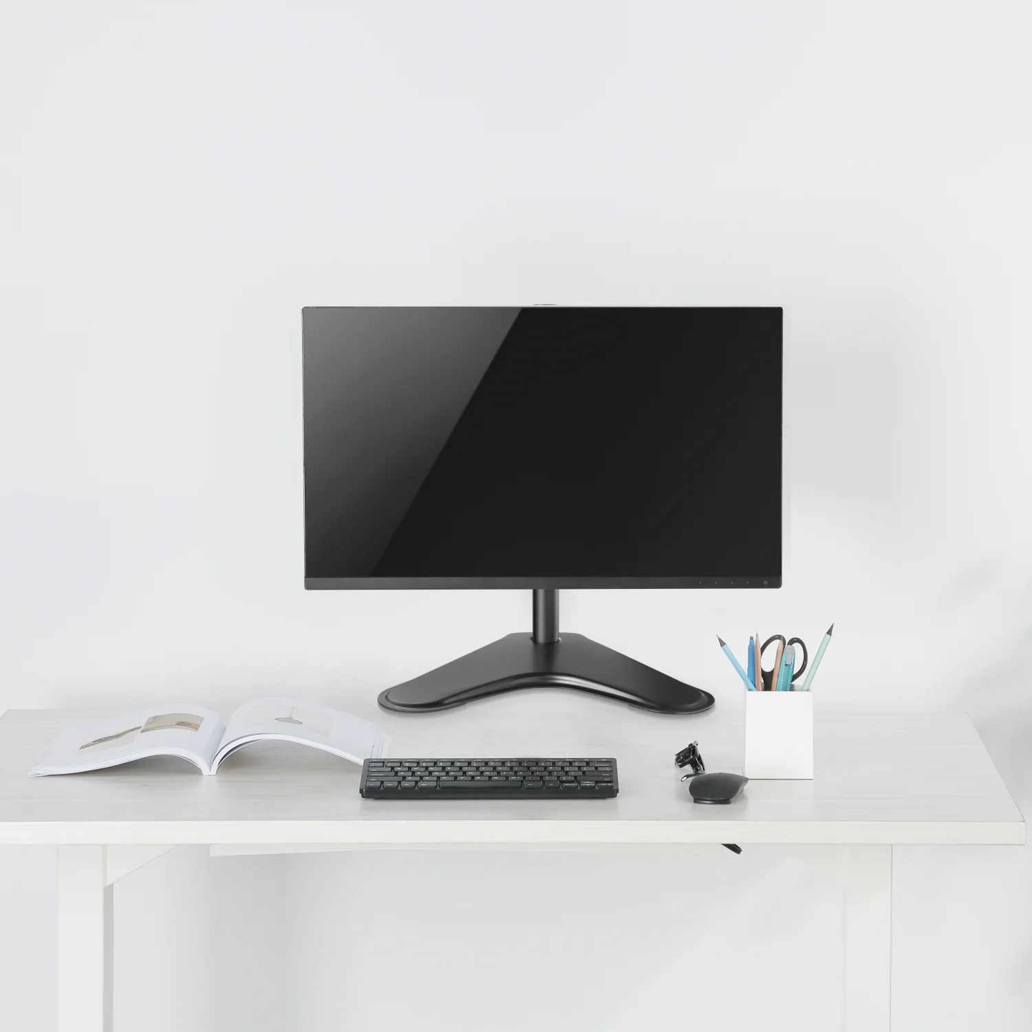 Suporte de Secretária para Monitor Ewent EW1535 até 32" VESA 100x100 Preto - Imagem 12