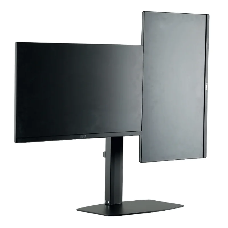 Suporte de Mesa para 2 Monitores Ewent EW1538 até 27" Pneumático VESA 100x100 Preto - Imagem 2