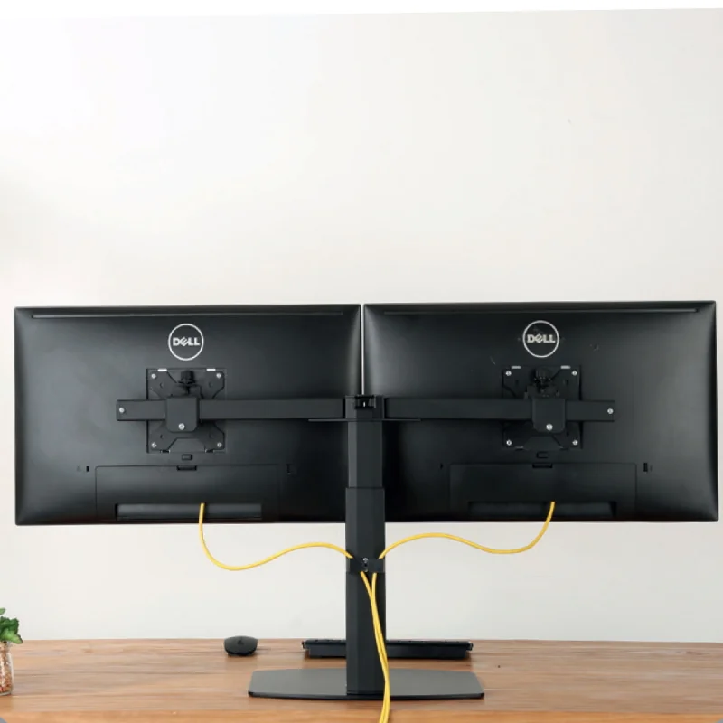 Suporte de Mesa para 2 Monitores Ewent EW1538 até 27" Pneumático VESA 100x100 Preto - Imagem 4