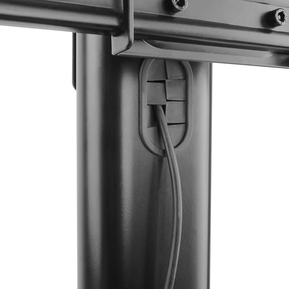 Suporte Móvel de Chão para TV Ewent EW1540 37-70" com Prateleiras VESA 600x400 Preto - Imagem 7