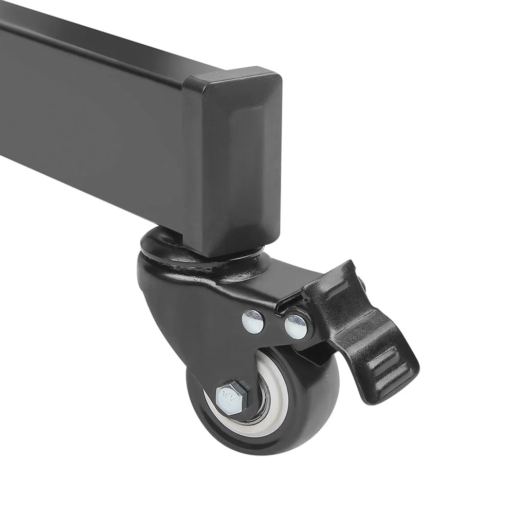 Suporte Móvel de Chão para TV Ewent EW1540 37-70" com Prateleiras VESA 600x400 Preto - Imagem 6