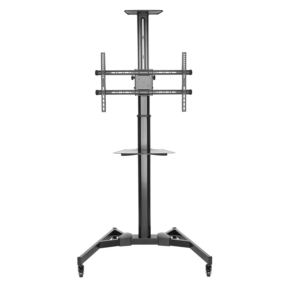 Suporte Móvel de Chão para TV Ewent EW1540 37-70" com Prateleiras VESA 600x400 Preto - Imagem 4