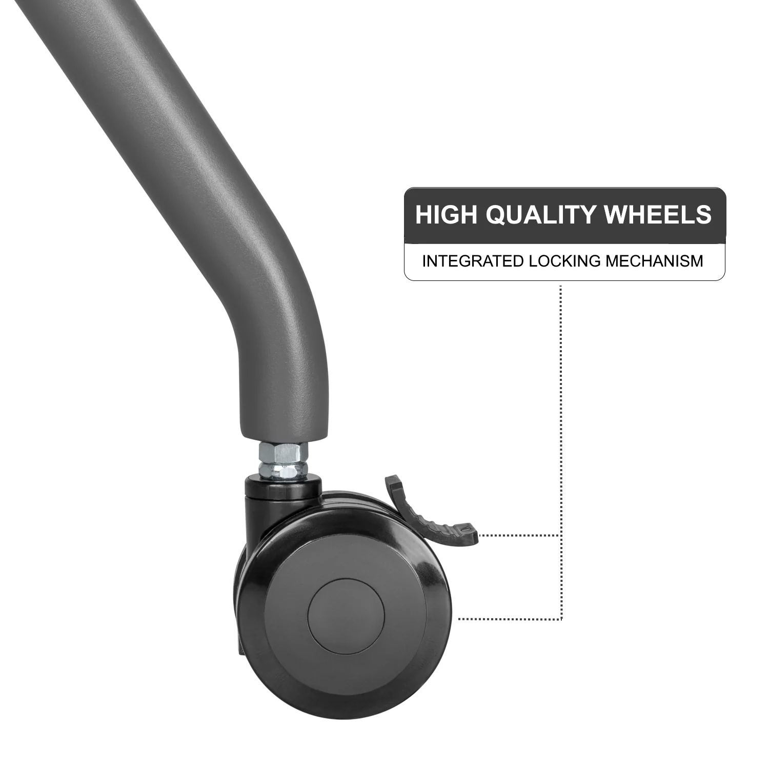 Suporte Móvel de Chão para TV Ewent EW1542 50-86" com Prateleira VESA 800x600 Preto - Imagem 6