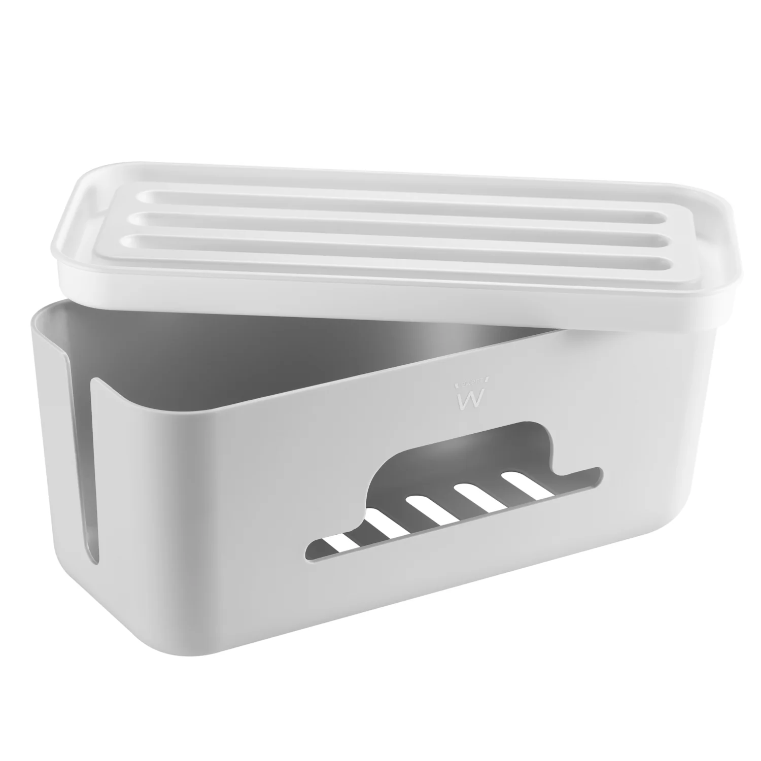 Caixa Organizadora de Cabos Ewent EW1569 307x135x130mm Branco - Imagem 2