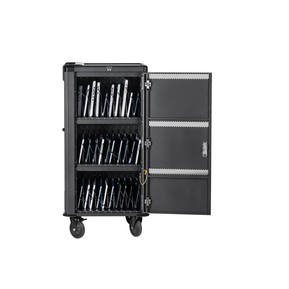 Carrinho de Carregamento Ewent EW1702 30 Portáteis/Tablets USB-C PD 65W 2000W Total até 17" - Imagem 2