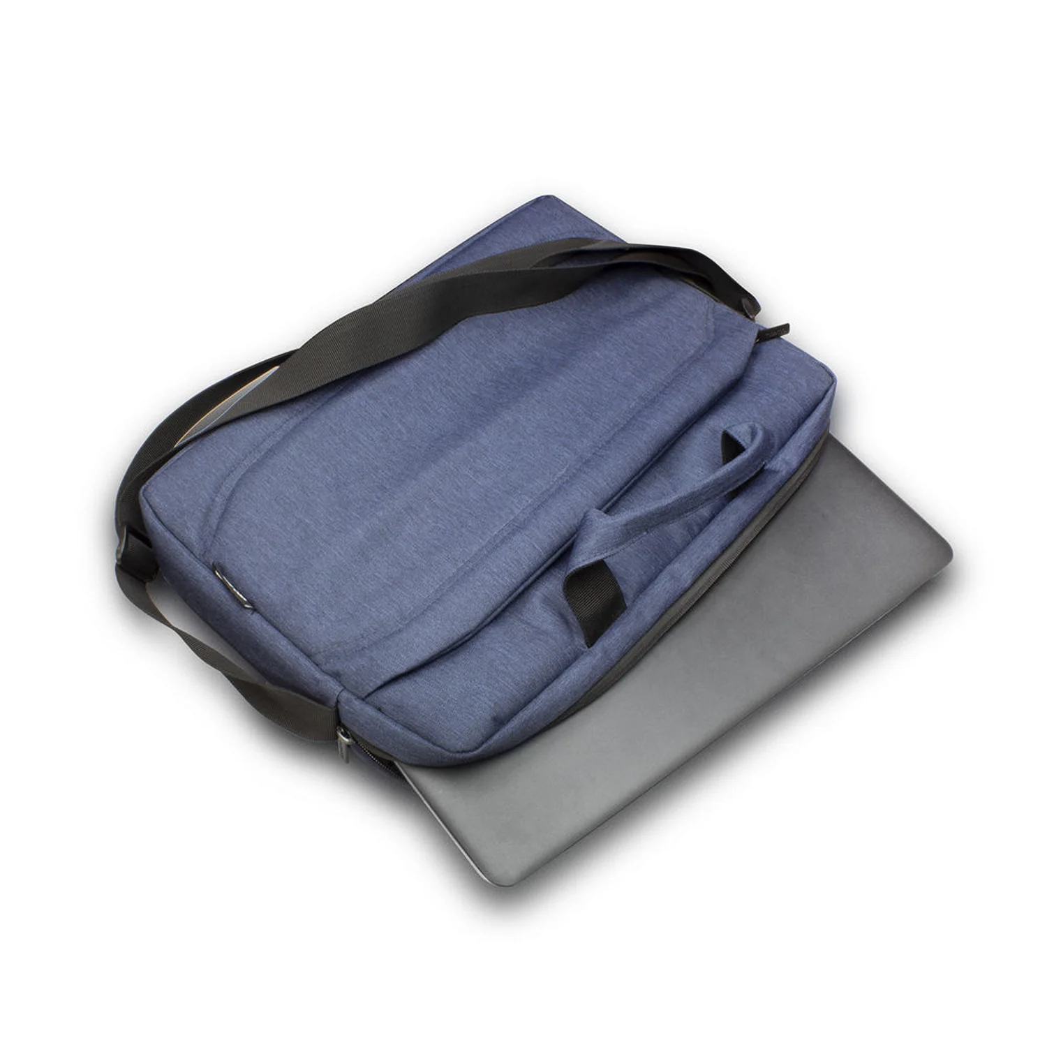 Mala para Portátil Ewent EW2516 15.6" Pasta Azul com Compartimento para Tablet - Imagem 2