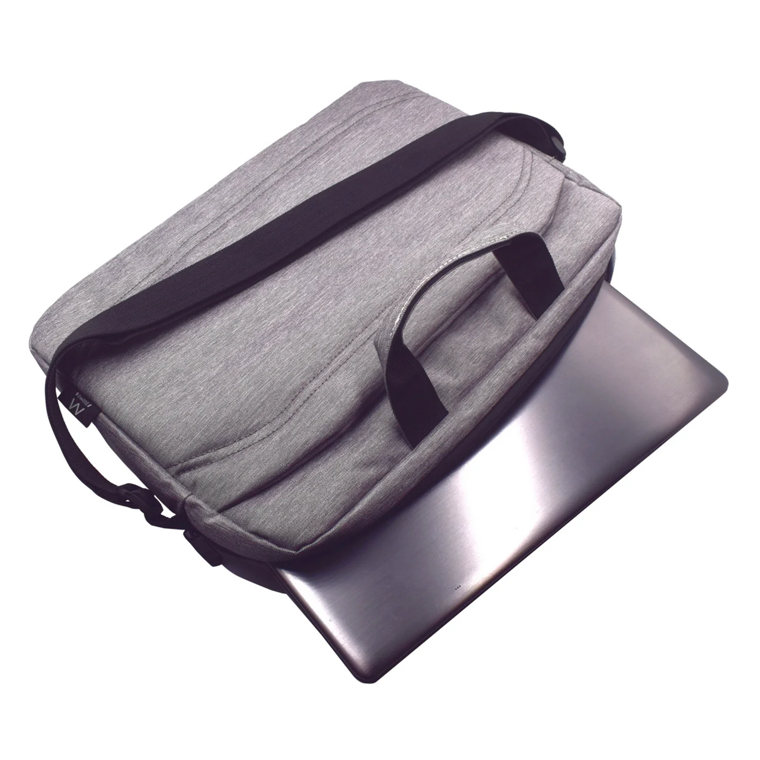 Mala para Portátil Ewent EW2517 15.6" Pasta Cinza com Compartimento para Tablet - Imagem 2