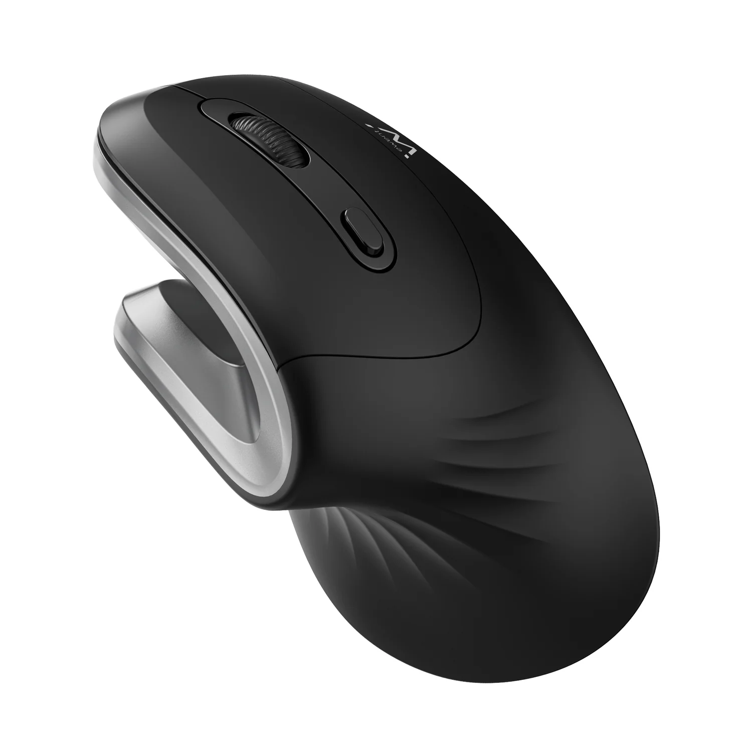 Rato Sem Fios Ergonómico Ewent EW3154 Vertical 2.4GHz Nano USB-A 3200DPI 6 Botões Preto