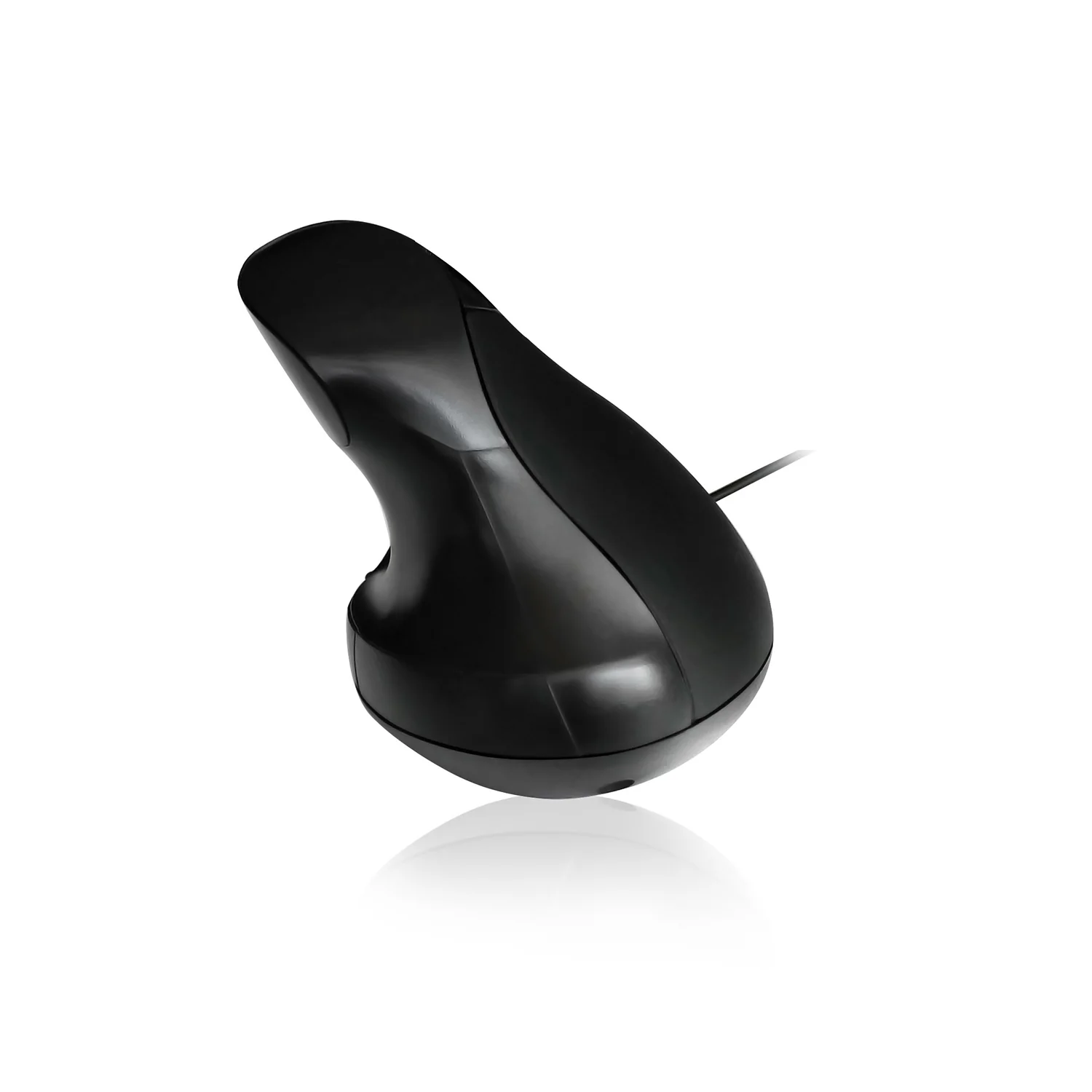 Rato vertical ergonómico com fios Ewent EW3156 USB ótico 1000 dpi 5 botões preto - Imagem 4