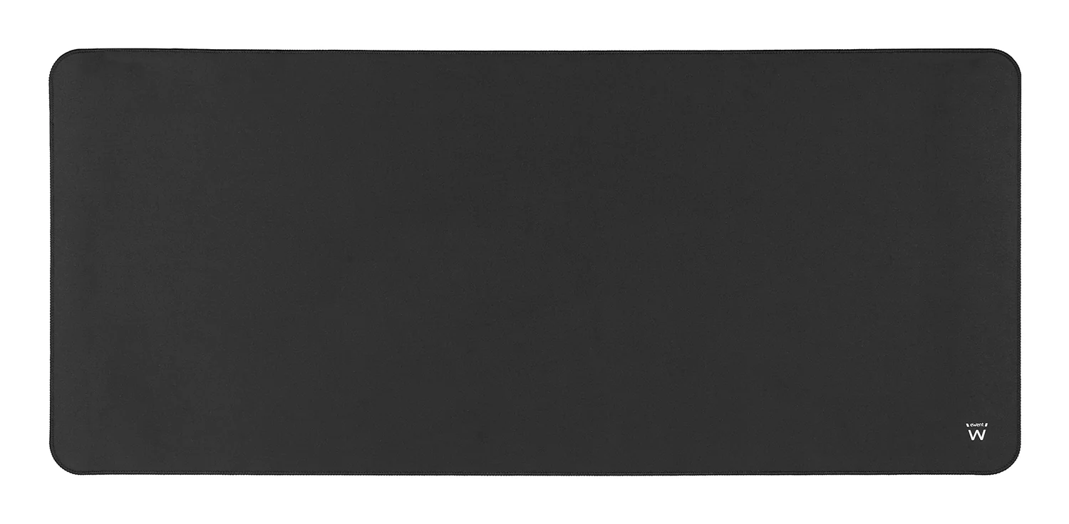 Tapete de rato gaming XXL Ewent EW3182 900x400 mm em poliéster preto