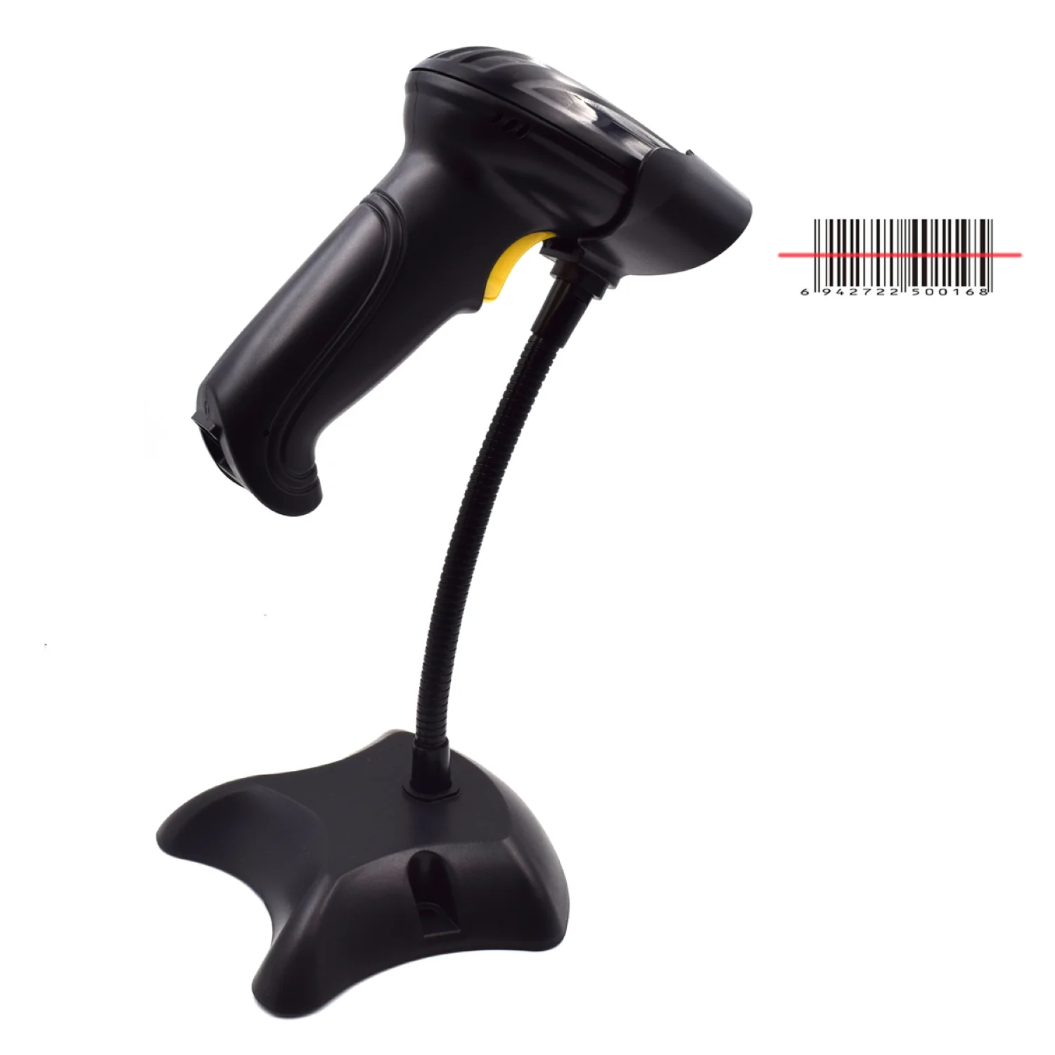 Leitor de Código de Barras Ewent EW3430 Wireless 1D LED USB Preto - Imagem 3