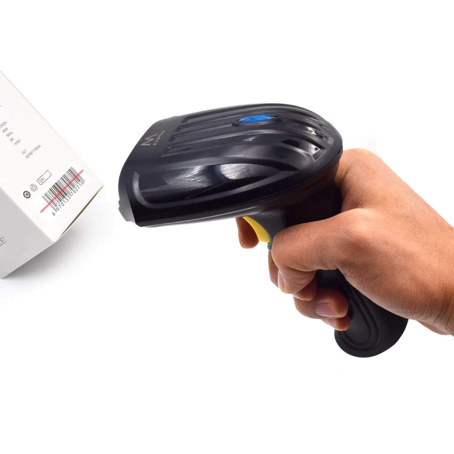 Leitor de Código de Barras Ewent EW3430 Wireless 1D LED USB Preto - Imagem 2