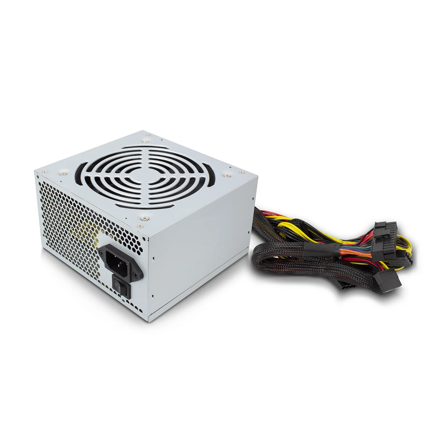 Fonte de alimentação Ewent EW3909 ATX 500W v2.3 Pro Line 3x SATA PPFC cinzenta - Imagem 2